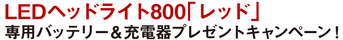 LEDヘッドライト800