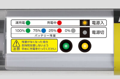 バッテリー残量インジケーター