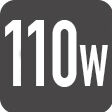 110W